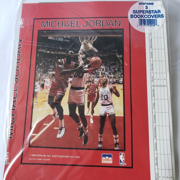 MICHAEL JORDAN AND MAGIC JOHNSON BOOK COVERS - NEW - Picture 12 of 16